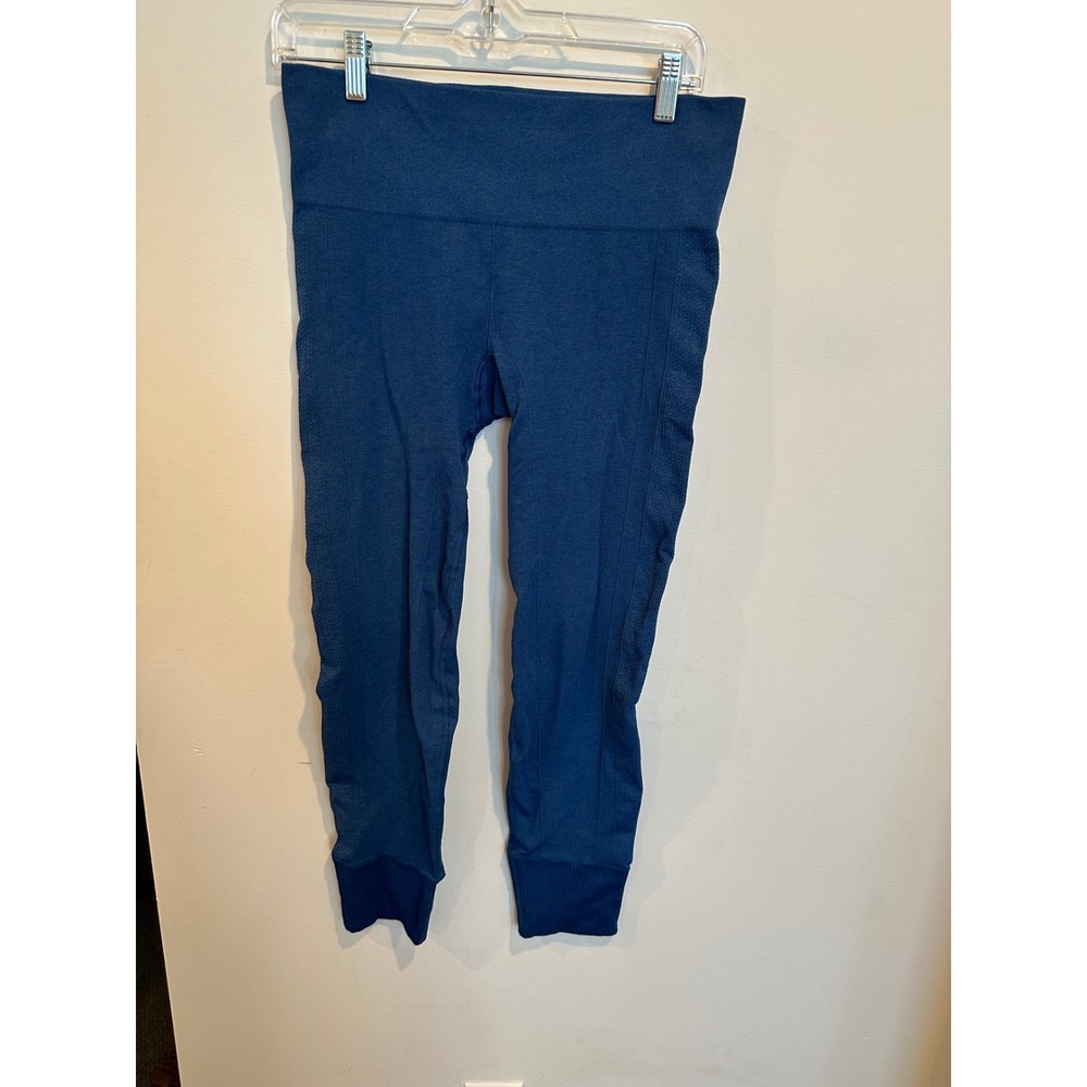 Lululemon Ebb to Street Tight Blue Teal Seamless High Rise Leggings Yoga Pant